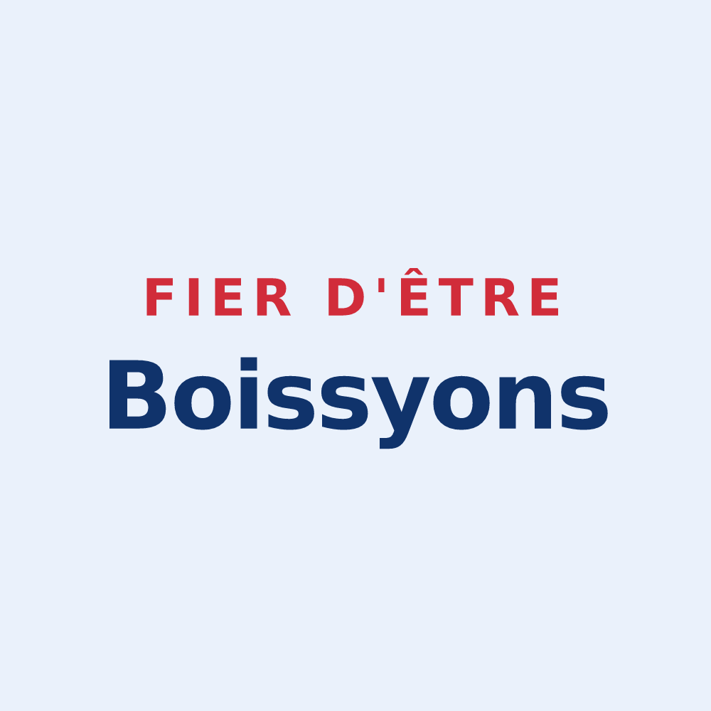 Sticker « Fier d'être Boissyons » — design pour Boissy-le-Sec