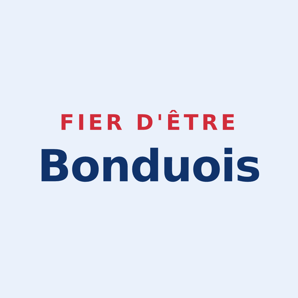 Sticker « Fier d'être Bonduois » — design pour Bondues