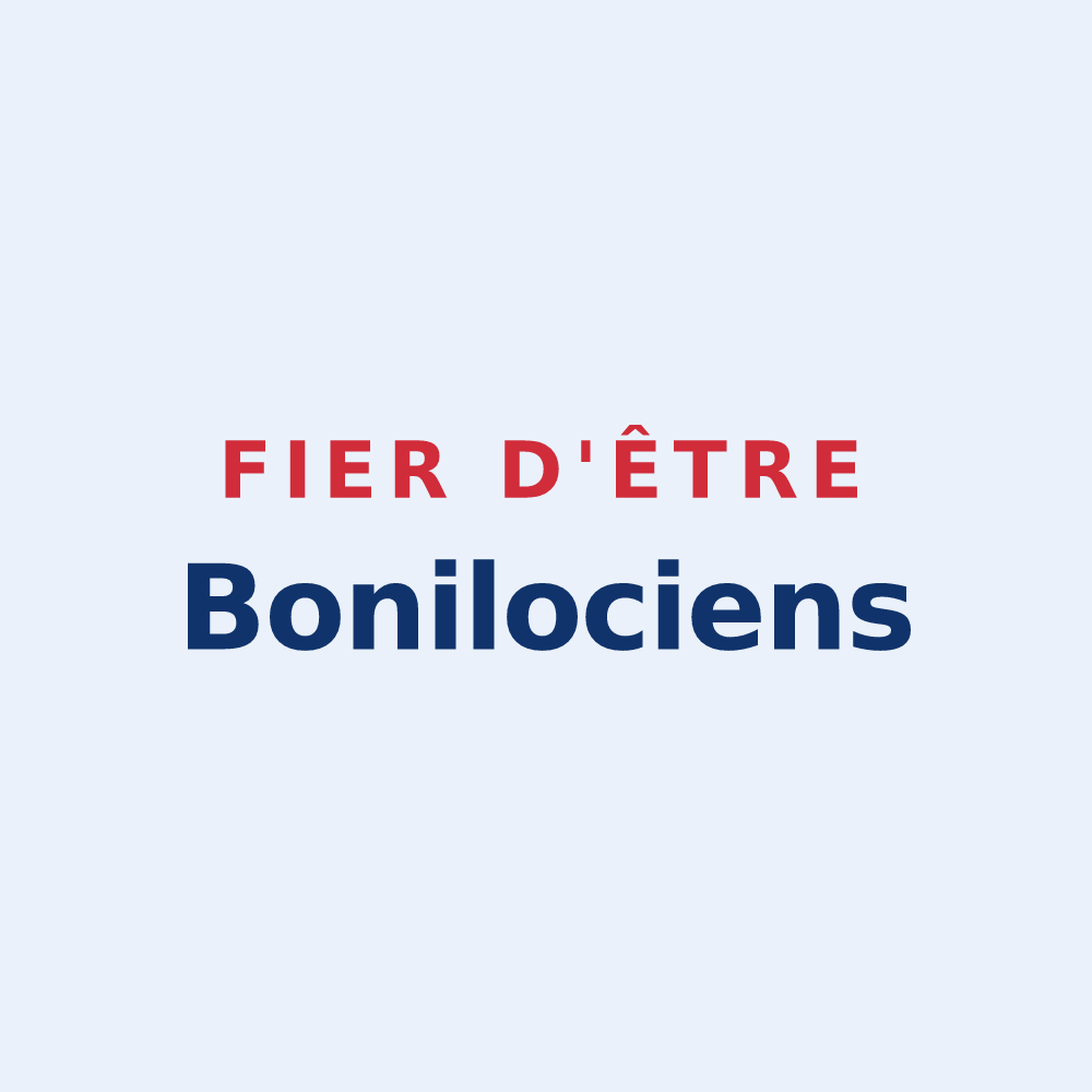 Sticker « Fier d'être Bonilociens » — design pour Bonlieu-sur-Roubion