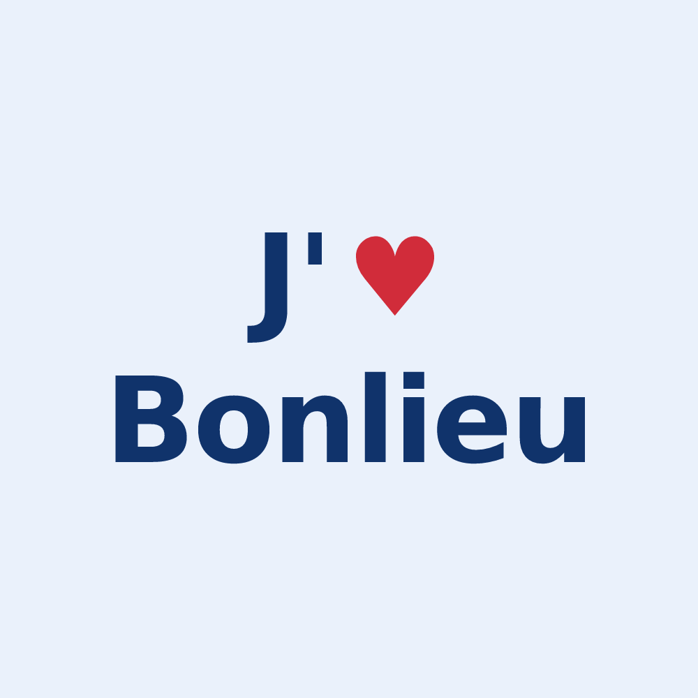 Sticker personnalisé Bonlieu — design J'aime Bonlieu