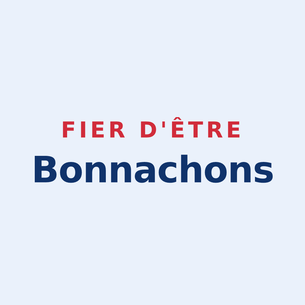 Sticker « Fier d'être Bonnachons » — design pour Bonnat