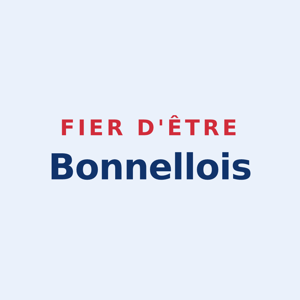 Sticker « Fier d'être Bonnellois » — design pour Bonnelles