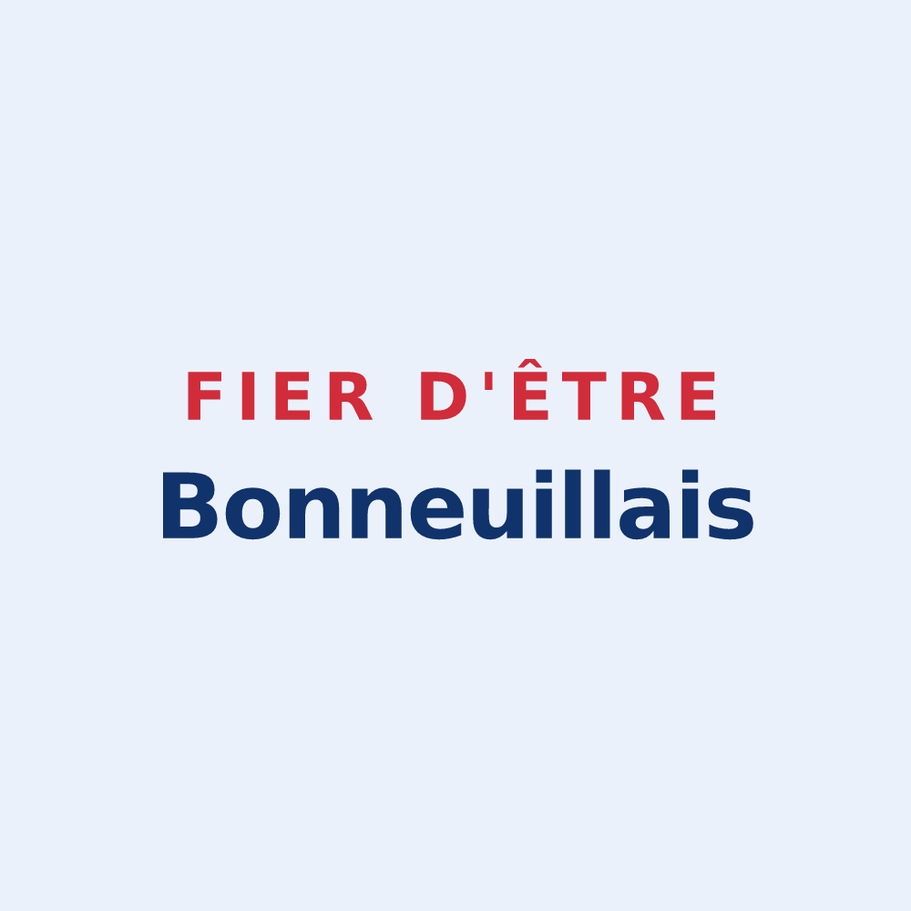 Sticker « Fier d'être Bonneuillais » — design pour Bonneuil