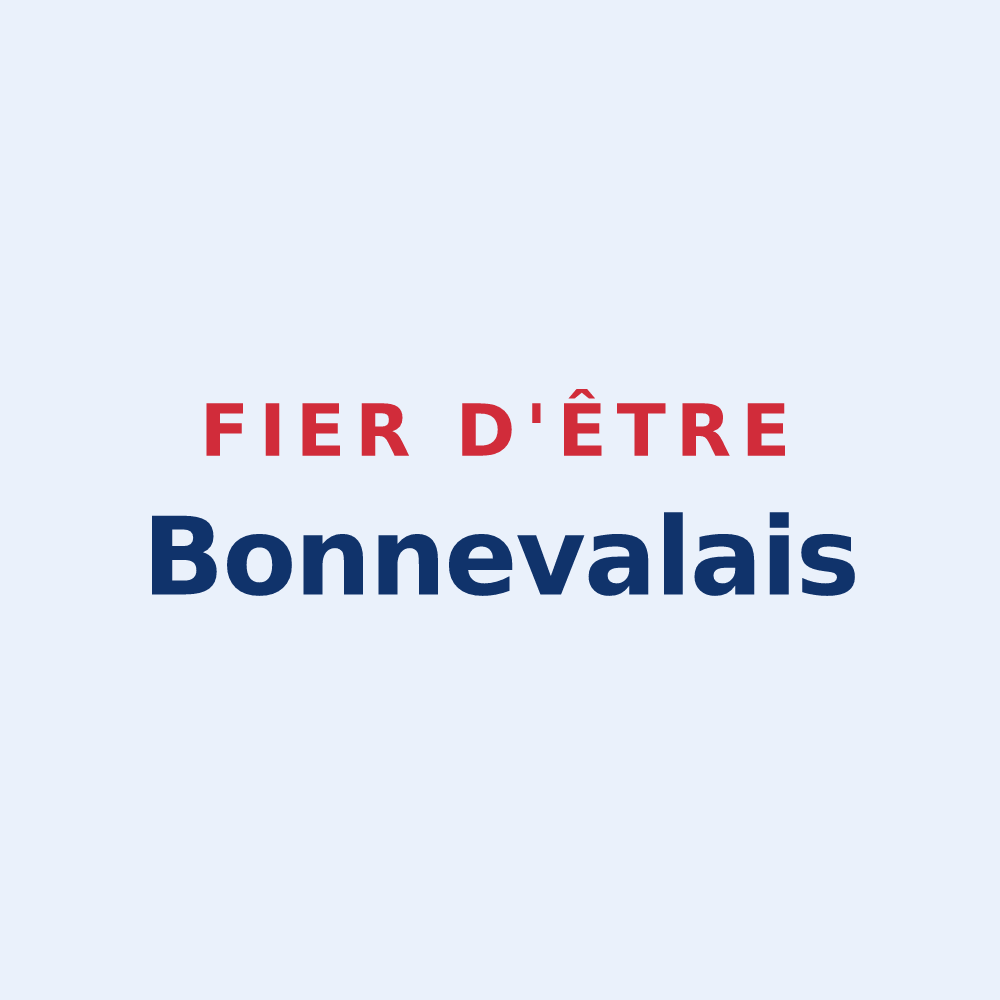 Sticker « Fier d'être Bonnevalais » — design pour Bonneval