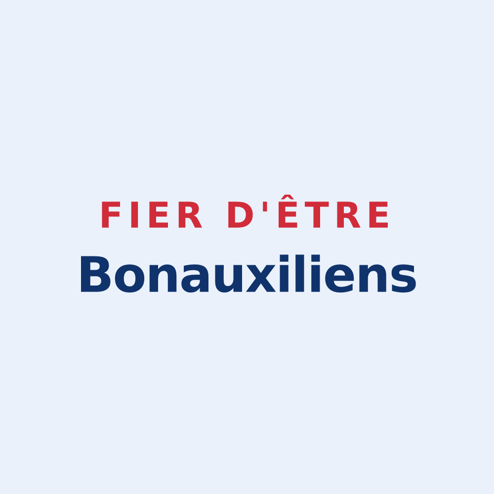 Sticker « Fier d'être Bonauxiliens » — design pour Bonsecours