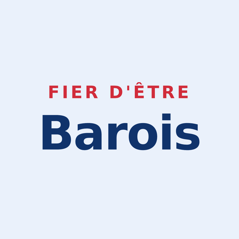 Sticker « Fier d'être Barois » — design pour Bor-et-Bar
