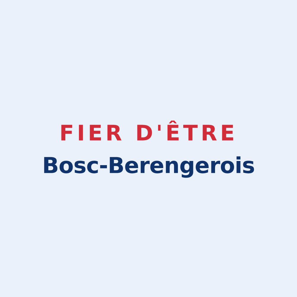 Sticker « Fier d'être Bosc-Berengerois » — design pour Bosc-Bérenger