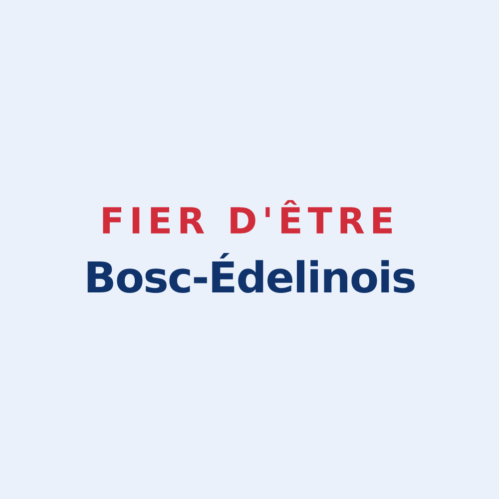 Sticker « Fier d'être Bosc-Édelinois » — design pour Bosc-Édeline