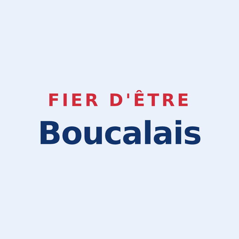 Sticker « Fier d'être Boucalais » — design pour Boucau