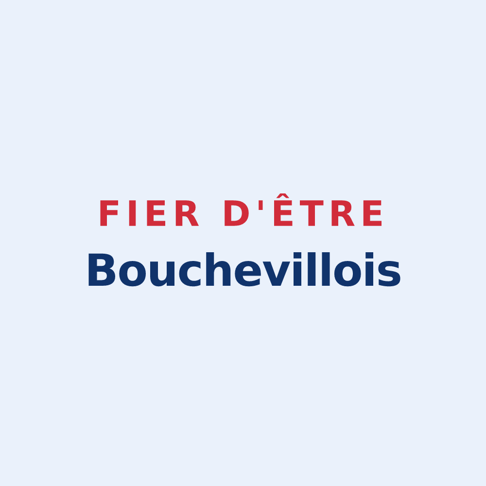 Sticker « Fier d'être Bouchevillois » — design pour Bouchevilliers