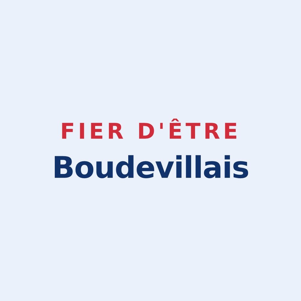 Sticker « Fier d'être Boudevillais » — design pour Boudeville
