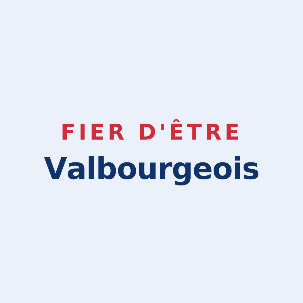 Sticker « Fier d'être Valbourgeois » — design pour Bouglainval