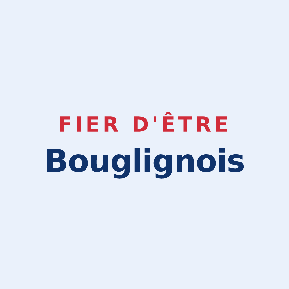 Sticker « Fier d'être Bouglignois » — design pour Bougligny