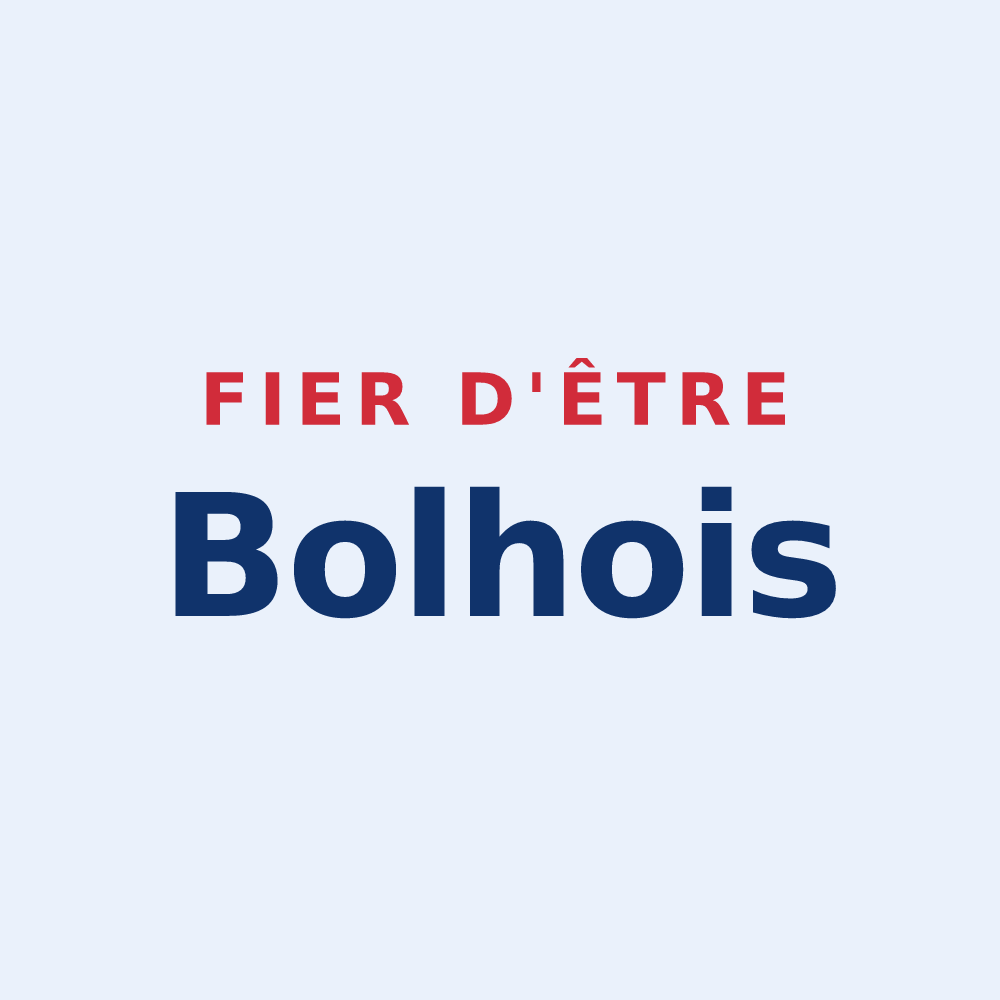 Sticker « Fier d'être Bolhois » — design pour Bouilh-Péreuilh