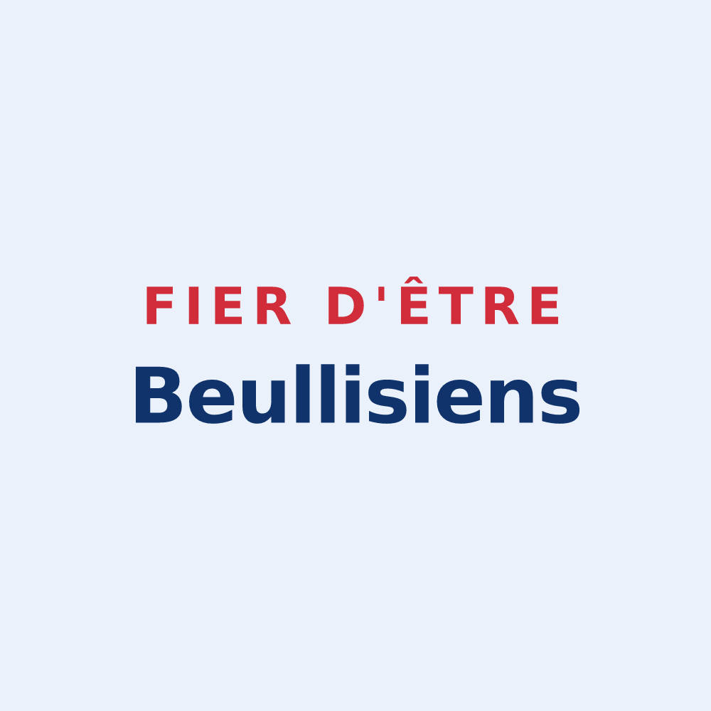 Sticker « Fier d'être Beullisiens » — design pour Bouilly