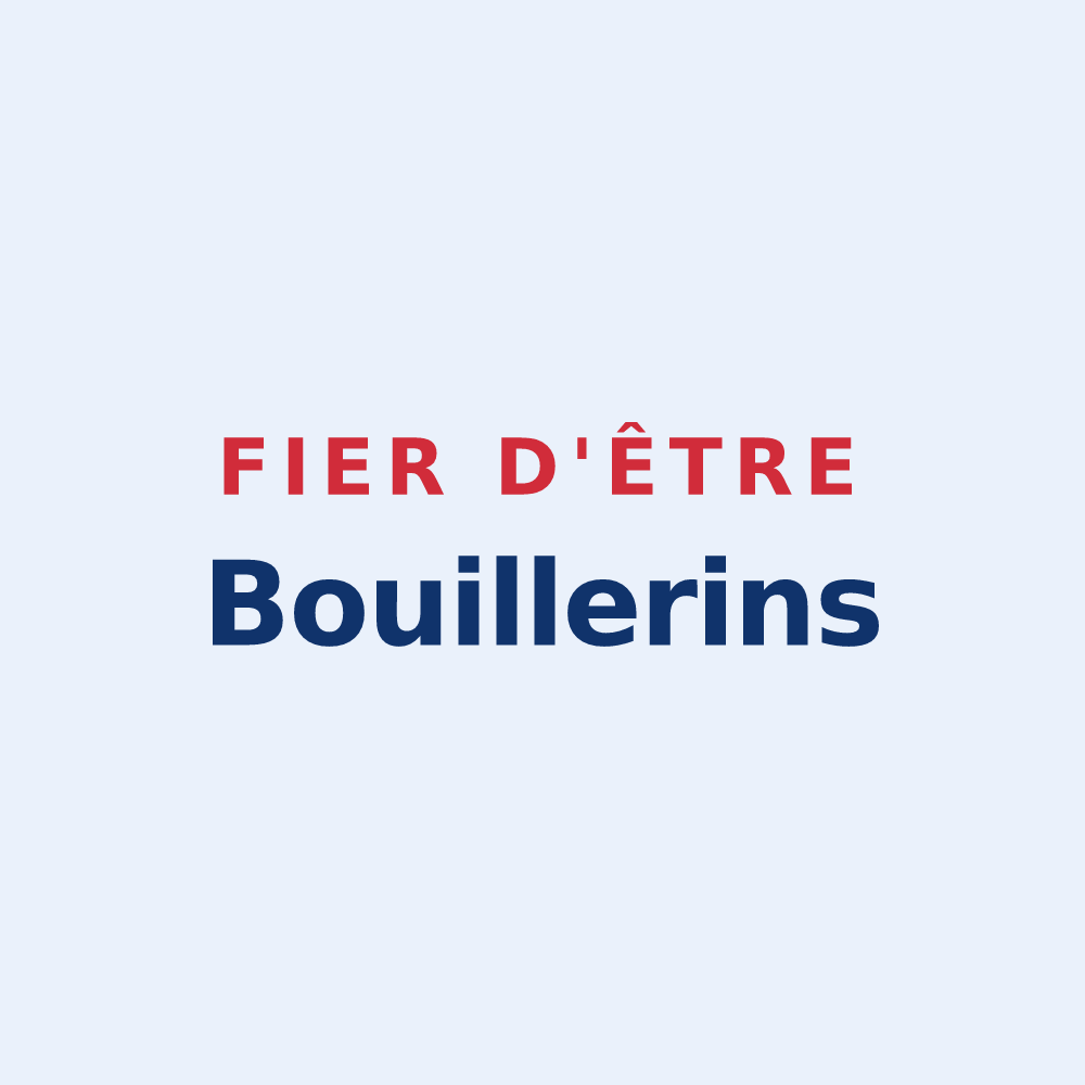 Sticker « Fier d'être Bouillerins » — design pour Bouilly-en-Gâtinais