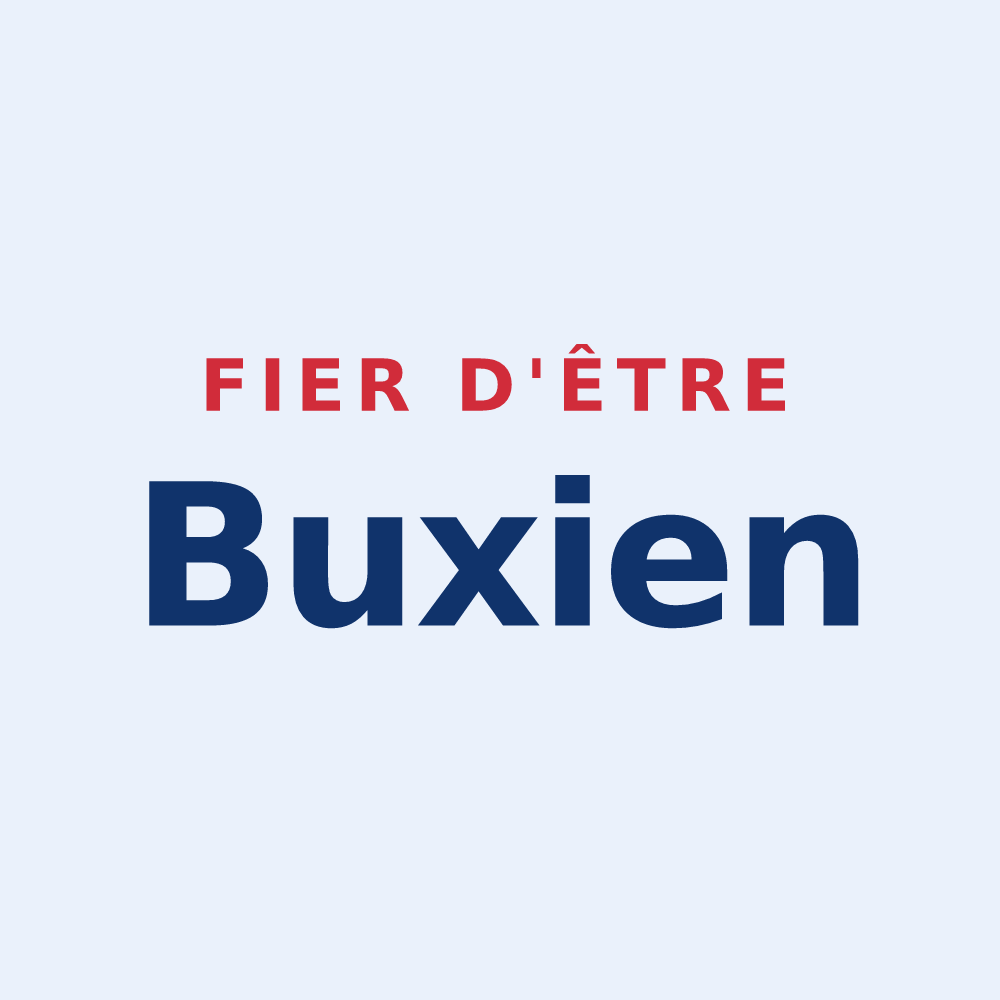 Sticker « Fier d'être Buxien » — design pour Bouix