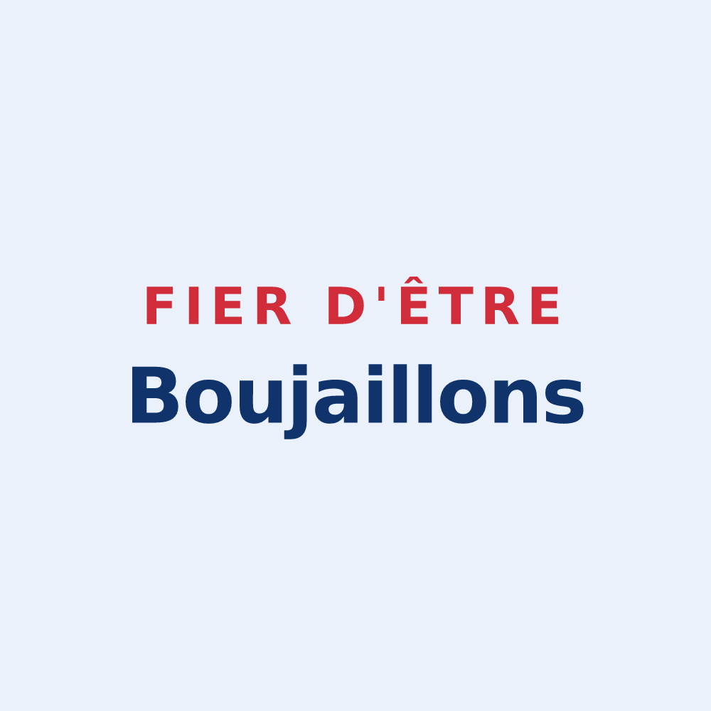 Sticker « Fier d'être Boujaillons » — design pour Boujailles