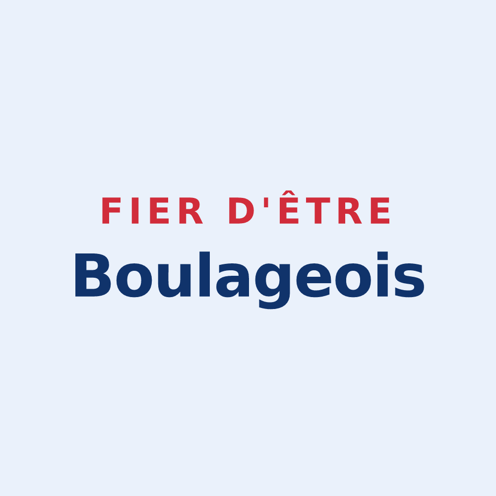 Sticker « Fier d'être Boulageois » — design pour Boulay-Moselle