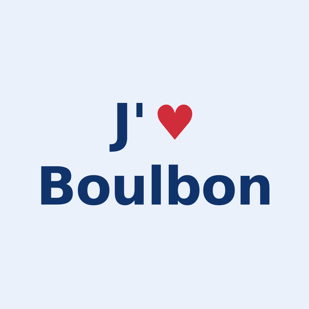 Sticker personnalisé Boulbon — design J'aime Boulbon
