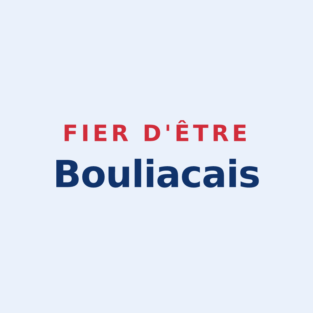 Sticker « Fier d'être Bouliacais » — design pour Bouliac