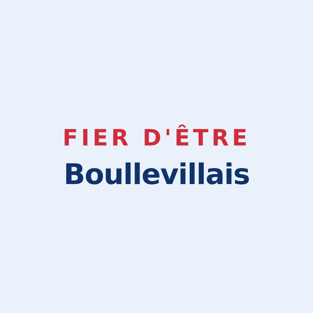 Sticker « Fier d'être Boullevillais » — design pour Boulleville