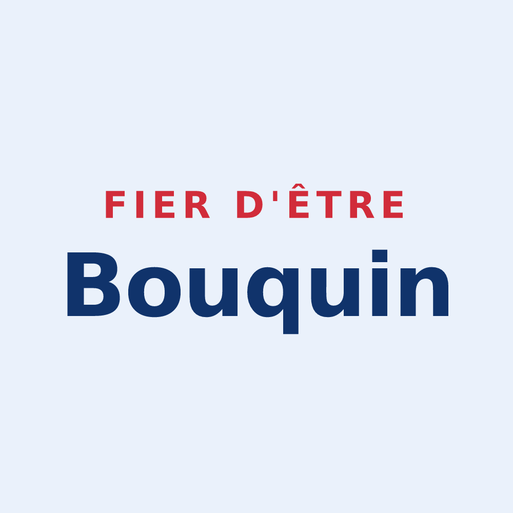 Sticker « Fier d'être Bouquin » — design pour Boult-sur-Suippe