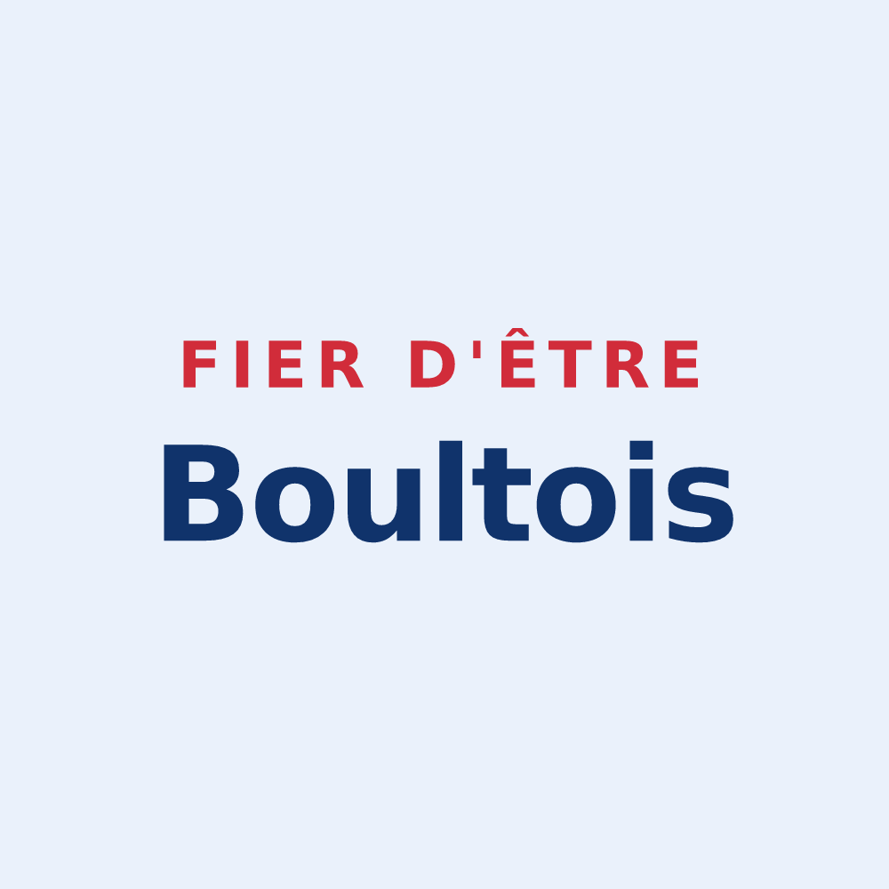 Sticker « Fier d'être Boultois » — design pour Boult