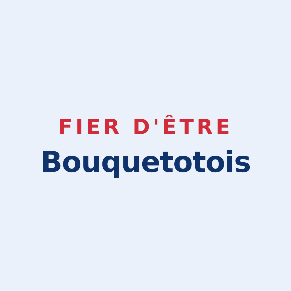 Sticker « Fier d'être Bouquetotois » — design pour Bouquetot