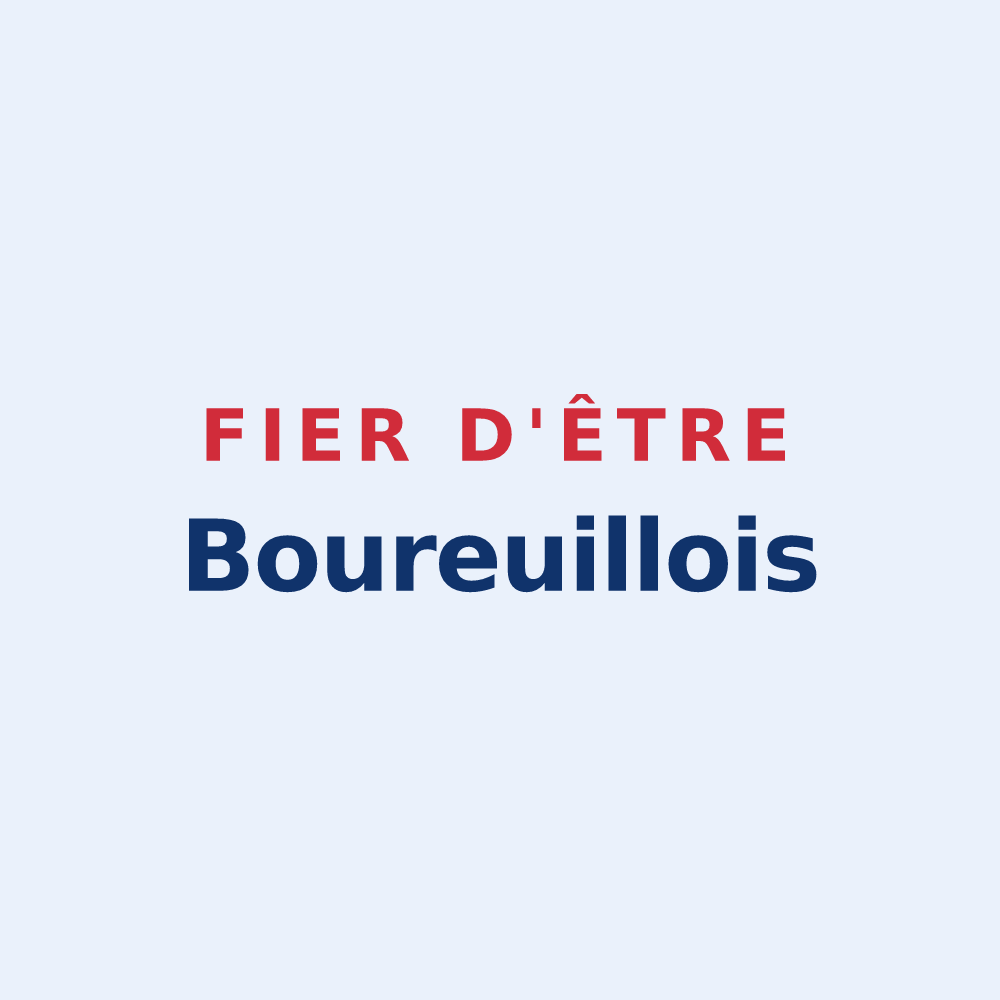Sticker « Fier d'être Boureuillois » — design pour Boureuilles