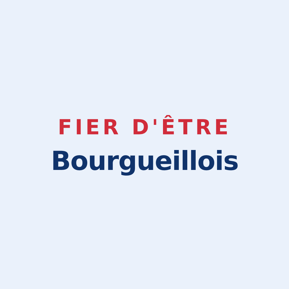 Sticker « Fier d'être Bourgueillois » — design pour Bourgueil