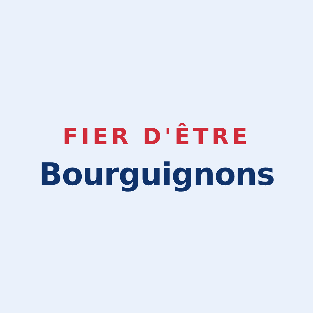 Sticker « Fier d'être Bourguignons » — design pour Bourguignon-sous-Coucy