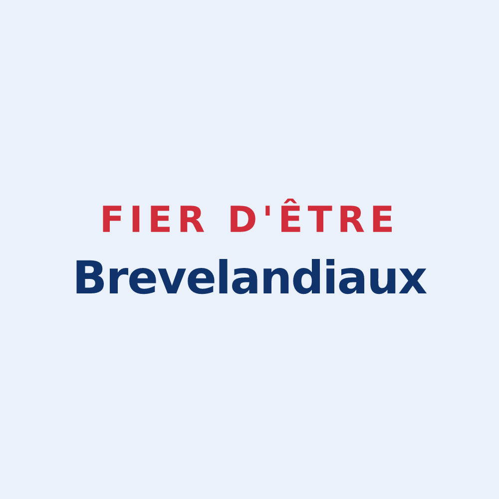 Sticker « Fier d'être Brevelandiaux » — design pour Bourgvilain