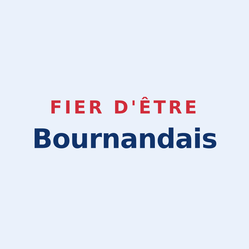 Sticker « Fier d'être Bournandais » — design pour Bournand