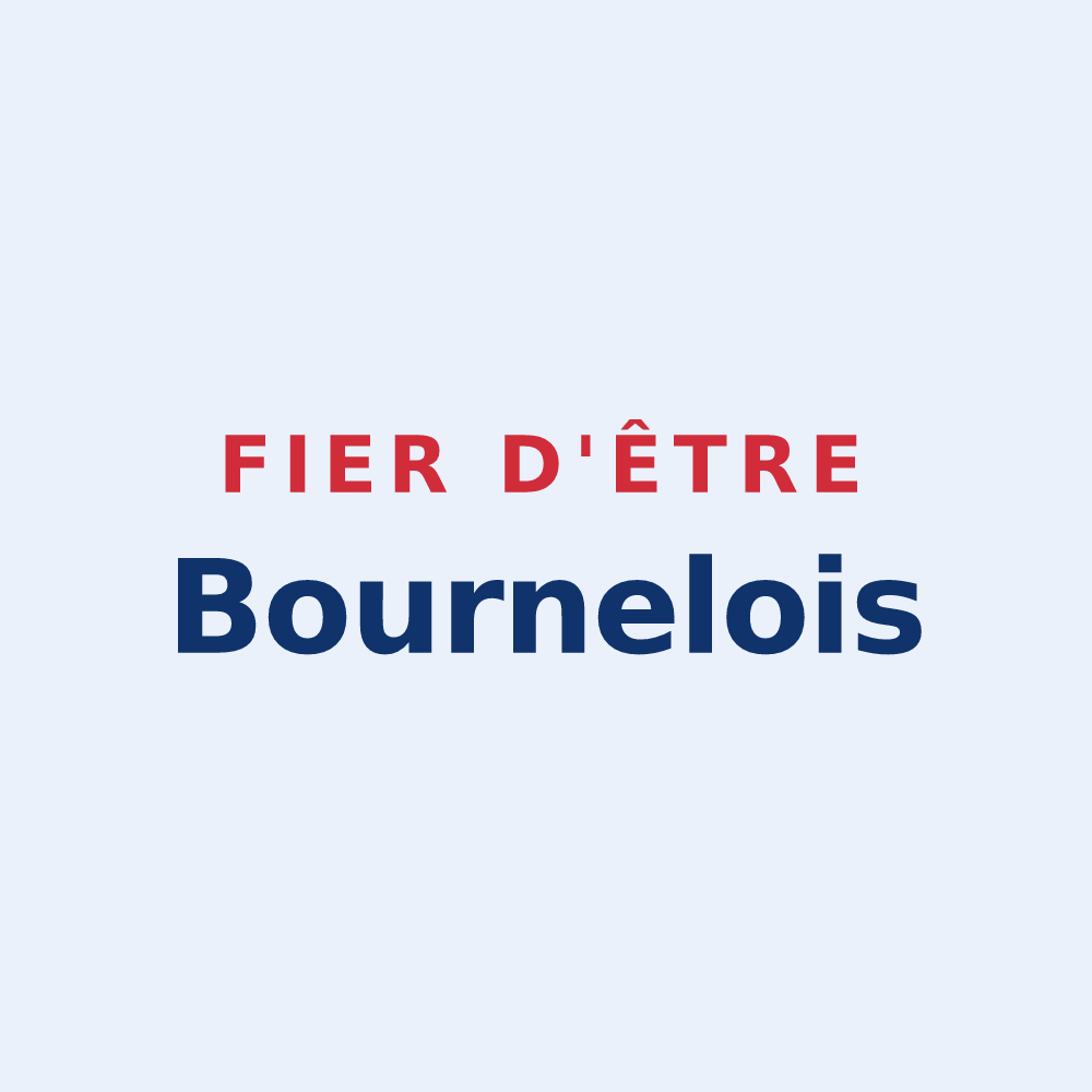 Sticker « Fier d'être Bournelois » — design pour Bournel
