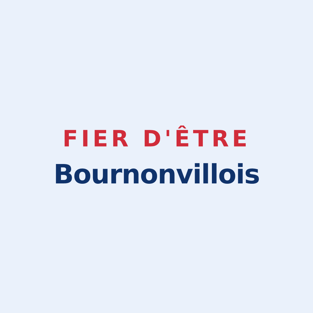 Sticker « Fier d'être Bournonvillois » — design pour Bournonville