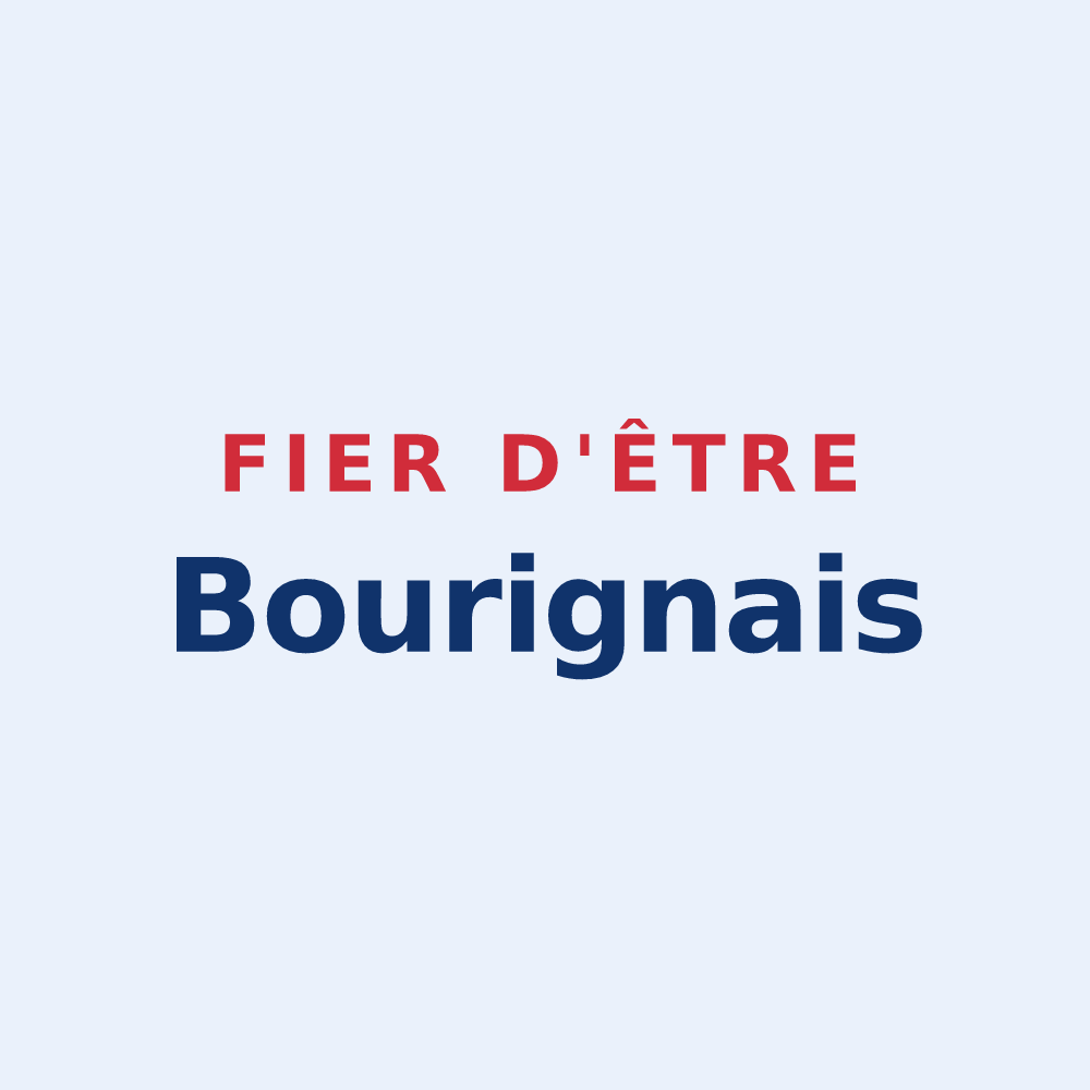Sticker « Fier d'être Bourignais » — design pour Bourogne