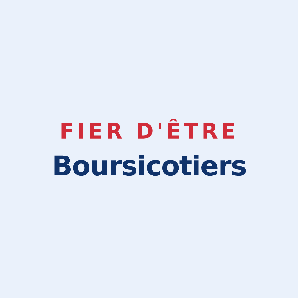 Sticker « Fier d'être Boursicotiers » — design pour Bours