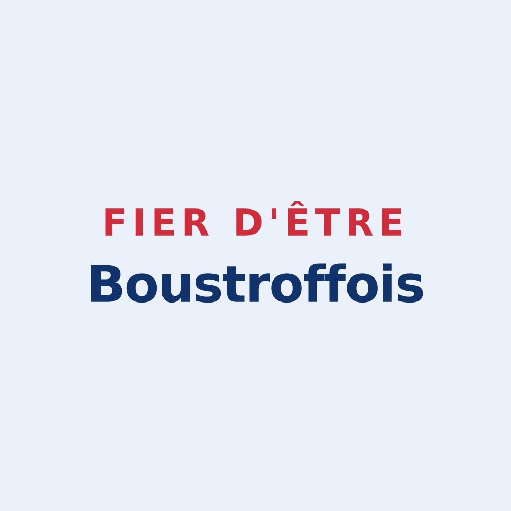 Sticker « Fier d'être Boustroffois » — design pour Boustroff