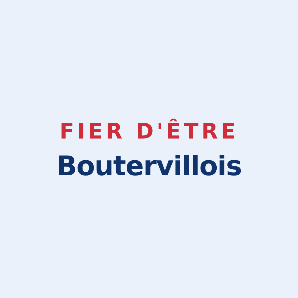 Sticker « Fier d'être Boutervillois » — design pour Boutervilliers
