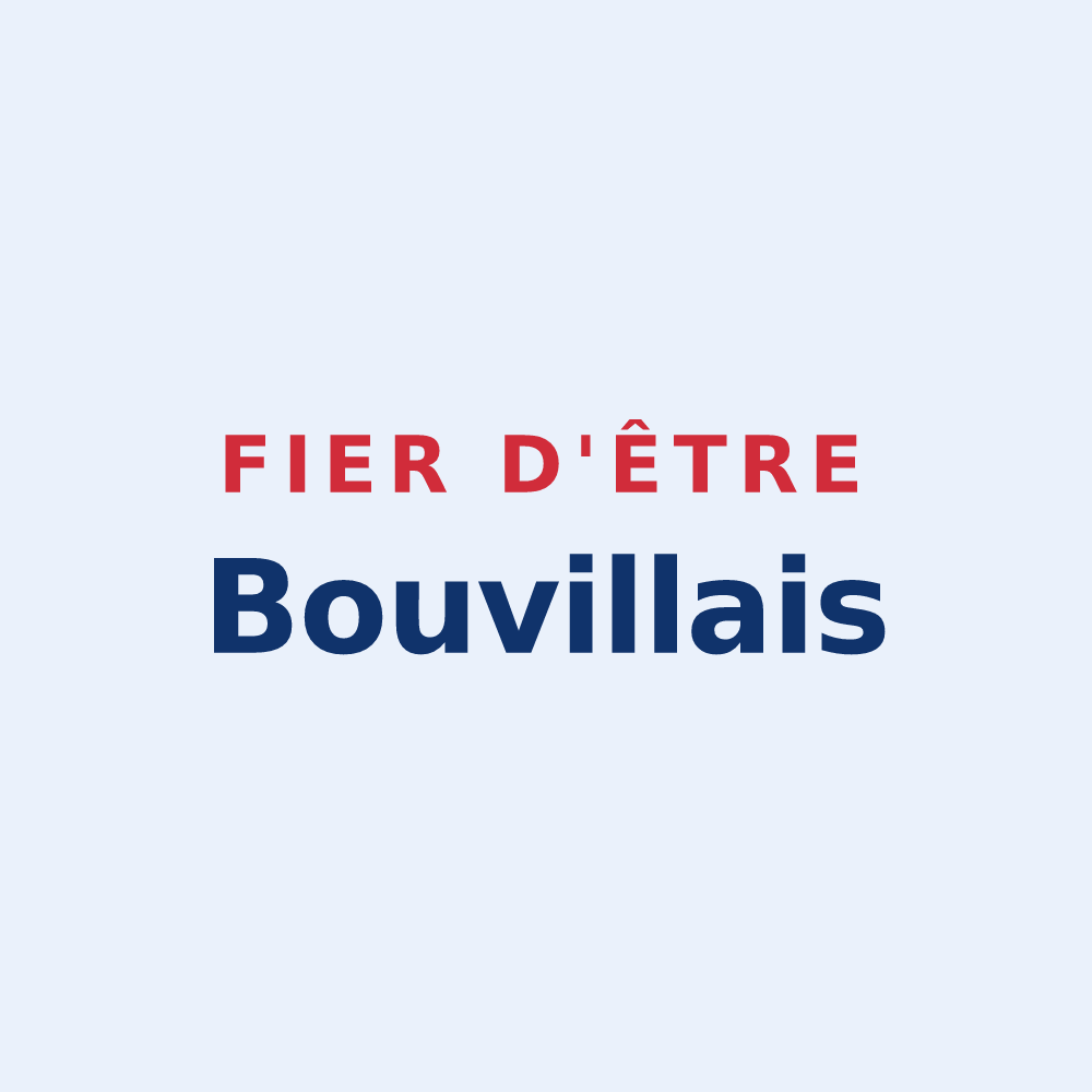 Sticker « Fier d'être Bouvillais » — design pour Bouville