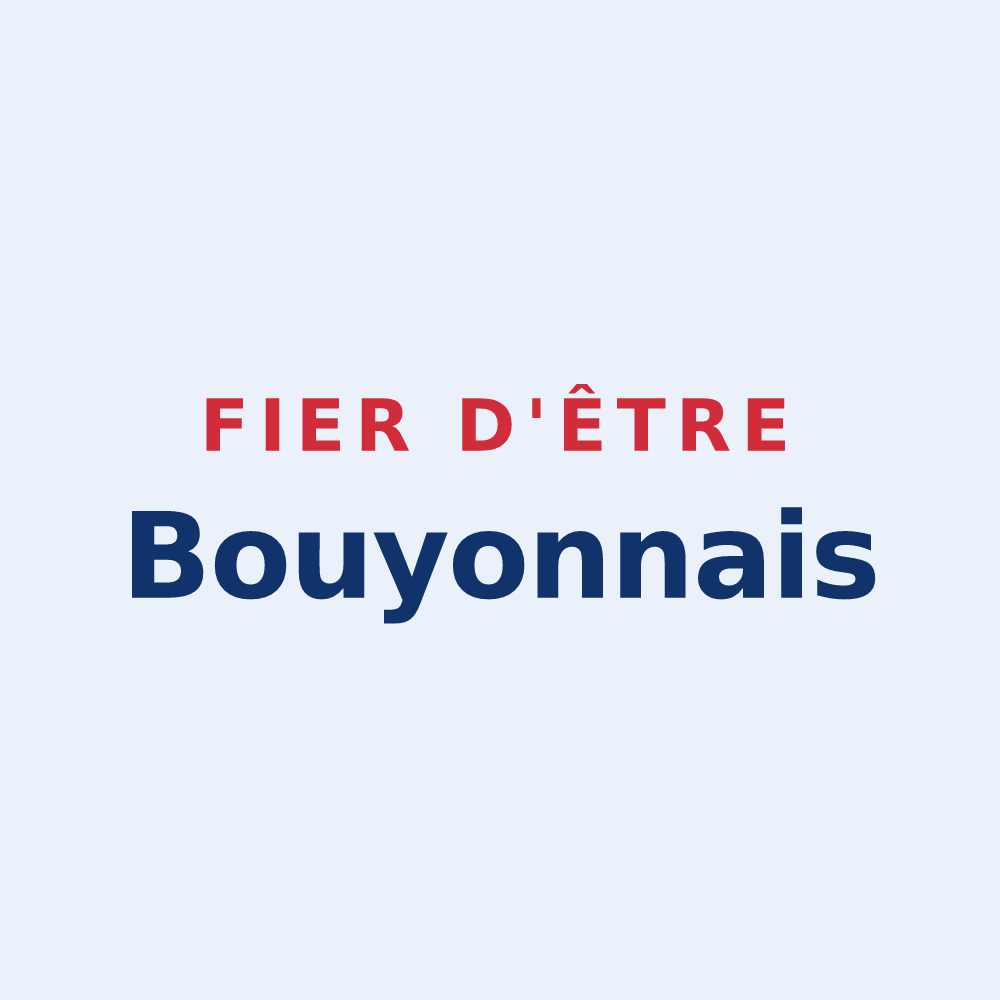 Sticker « Fier d'être Bouyonnais » — design pour Bouyon