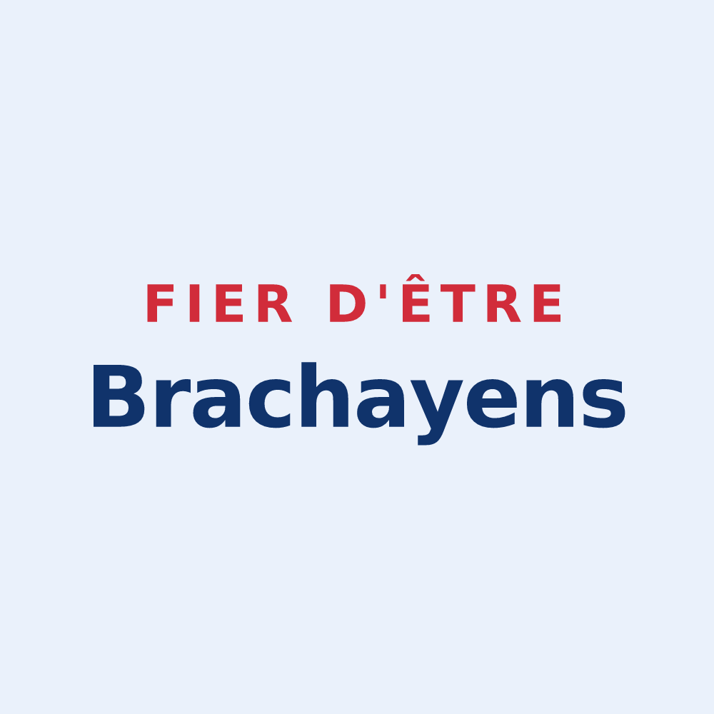 Sticker « Fier d'être Brachayens » — design pour Brachay