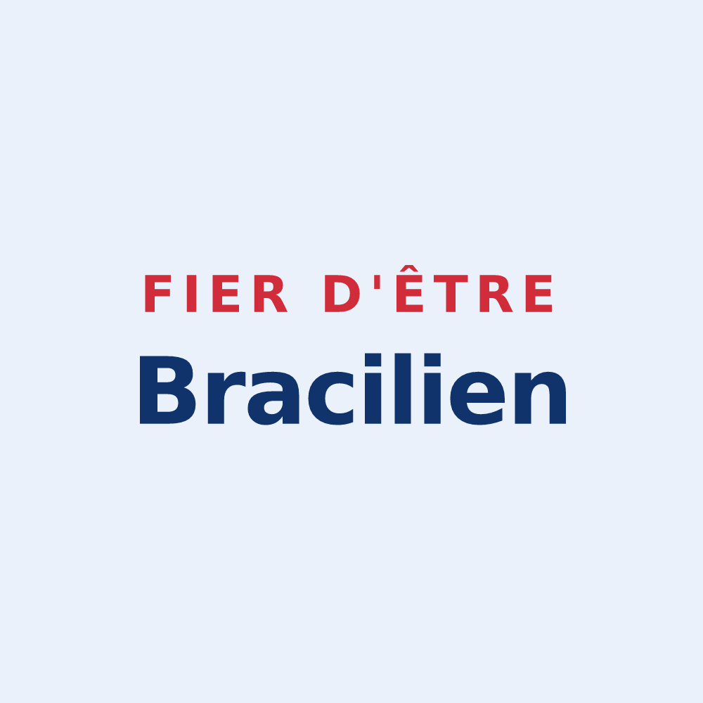 Sticker « Fier d'être Bracilien » — design pour Bracieux