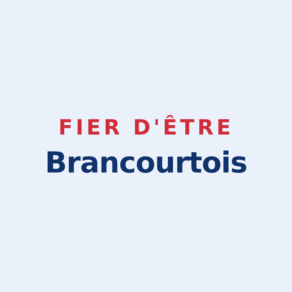 Sticker « Fier d'être Brancourtois » — design pour Brancourt-le-Grand