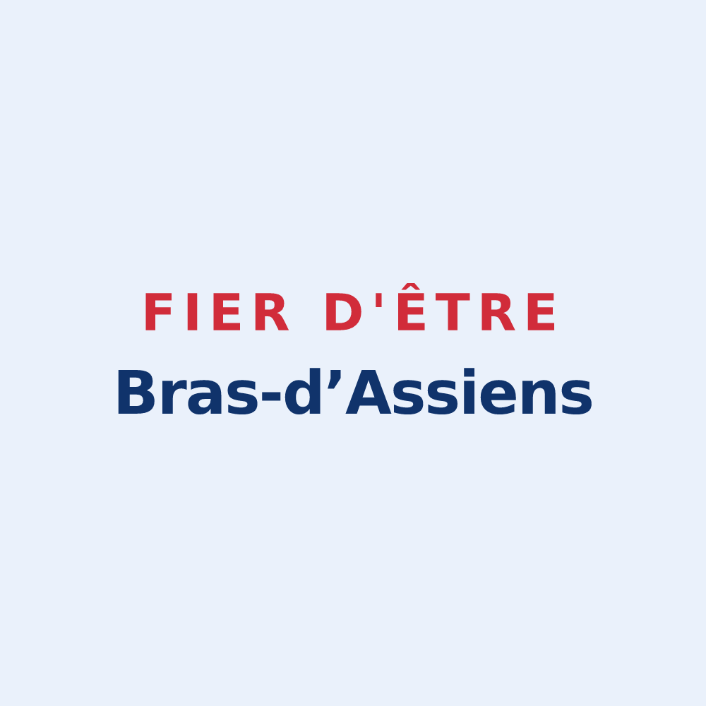 Sticker « Fier d'être Bras-d’Assiens » — design pour Bras-d'Asse