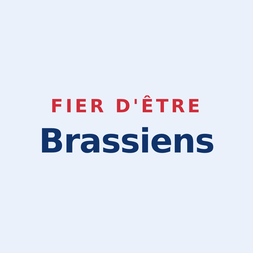 Sticker « Fier d'être Brassiens » — design pour Brassy