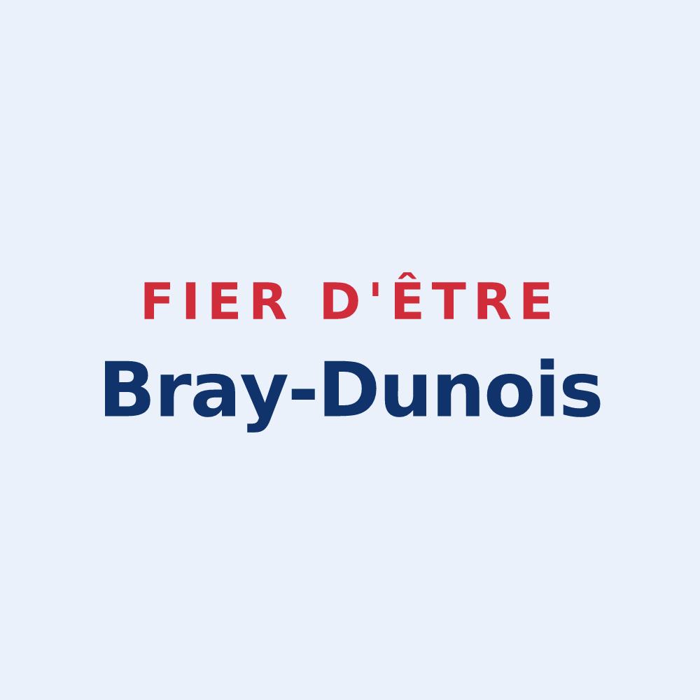 Sticker « Fier d'être Bray-Dunois » — design pour Bray-Dunes