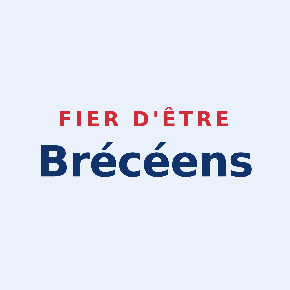 Sticker « Fier d'être Brécéens » — design pour Brécey