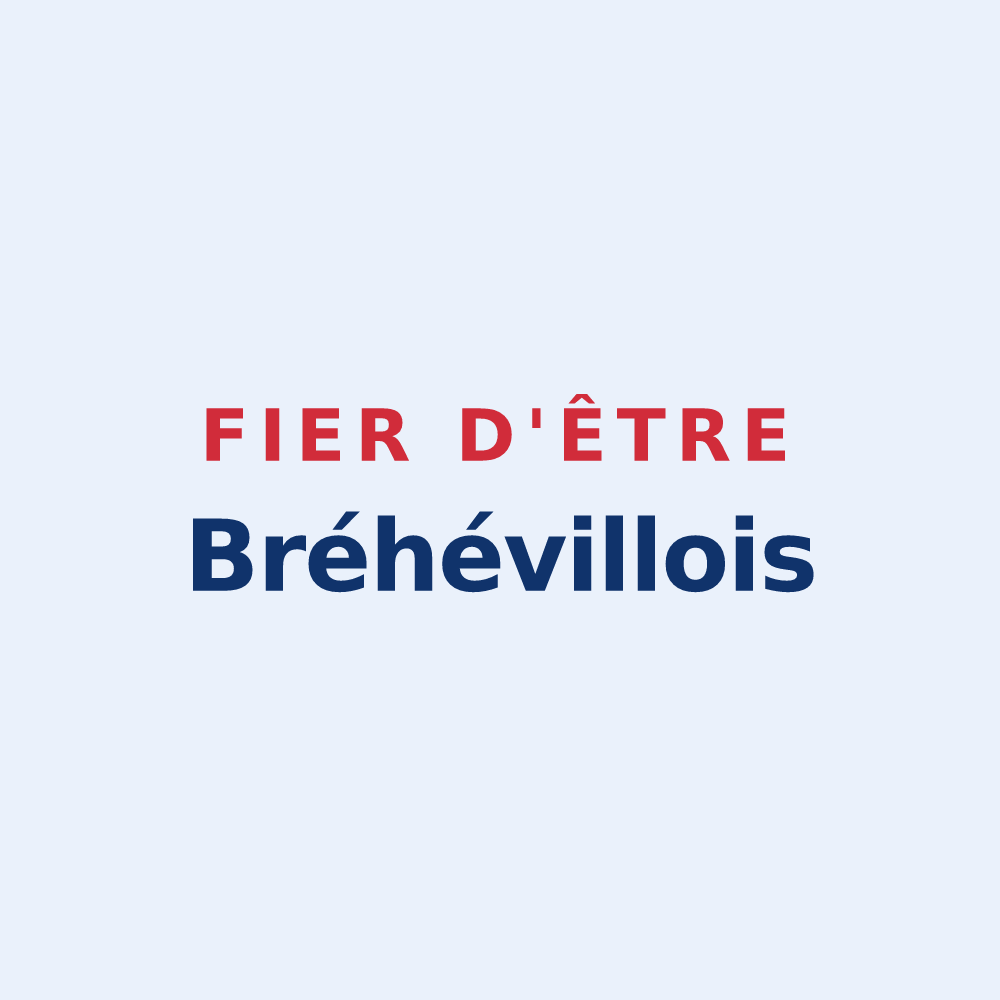 Sticker « Fier d'être Bréhévillois » — design pour Bréhéville